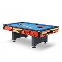 Bedrukte pooltafel