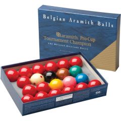 Aramith Snookerballen set 52.4mm Tournament