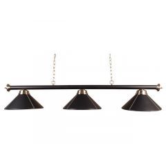 Style 3-shades brushed steel/black Lamp