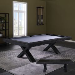 Lexor Pooltafel Dinner Xoon Black Oak 7ft