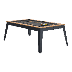 Rene Pierre Pooltafel Steel Venice / grijs